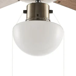 Lindby loftventilator med lys Rakan, støjsvag, Ø 106 cm
