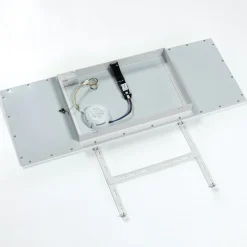 Lindby Luay LED-panel, 80 x 30 cm, hvid, 3000-6000K