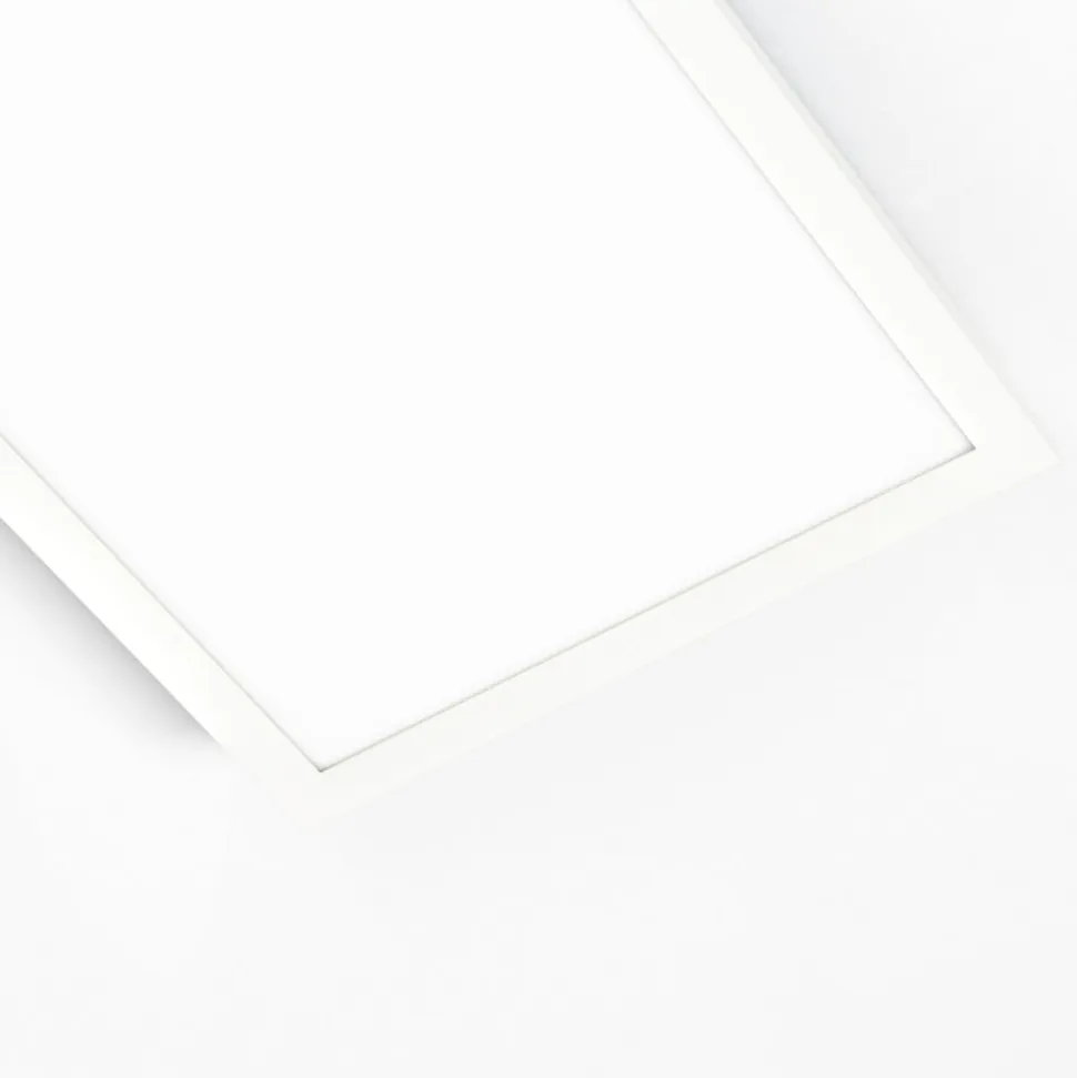 Lindby Luay LED-panel, 120 x 30 cm, hvid, 3000-6000K