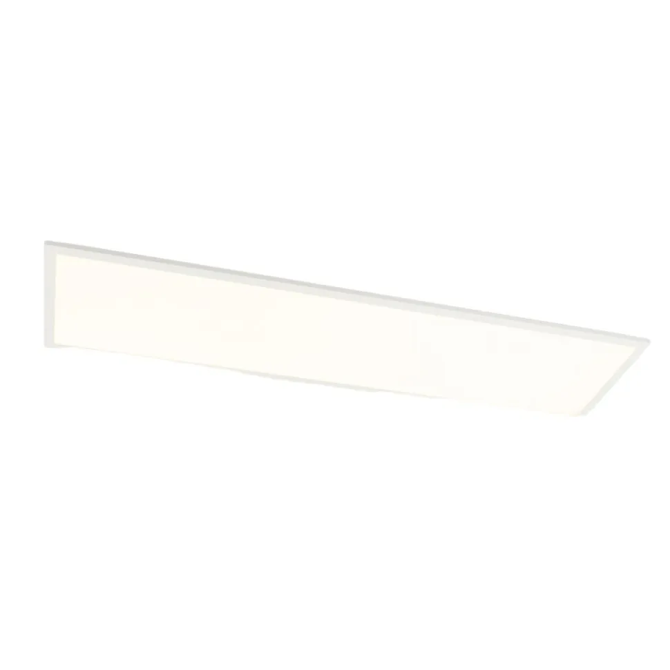 Lindby Luay LED-panel, 120 x 30 cm, hvid, 3000-6000K