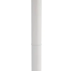Lindby Madea udendørslampe, hvid, 2 lyskilder, 213 cm, E27, IP44