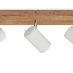 Lindby Maniva loftspot, 44 cm, 3 lyskilder, hvid, GU10