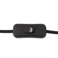 Lindby Mayumi bordlampe, højde 31 cm, træ, tekstil