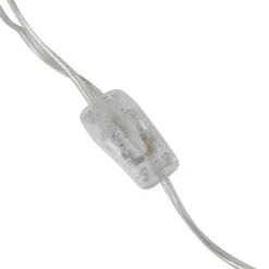 Lindby Melanie gulvlampe, grå, stof, Ø 36 cm, 2 lyskilder.