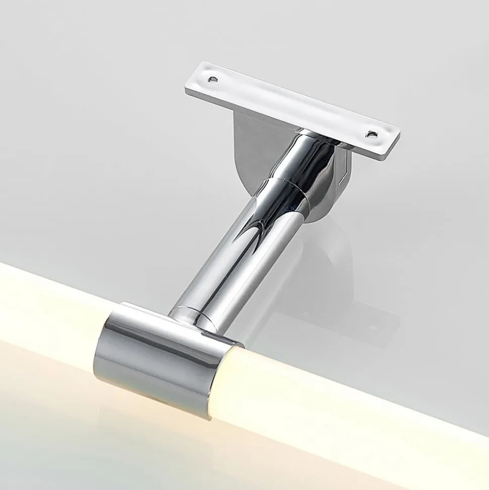 Lindby Naili LED-spejllampe, krom