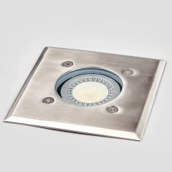 Lindby Nedgravningslampe Insa, 11 x 11 cm, GU10, IP67