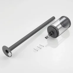 Lindby Ojali vejlampe, rund, mørkegrå