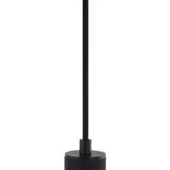 Lindby pendellampe Linaro, Ø 4,6 cm, sort, 1-faset, E27