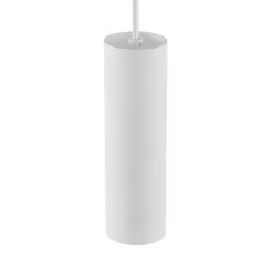 Lindby pendellampe Linaro, 20 cm, hvid, 1-faset, GU10