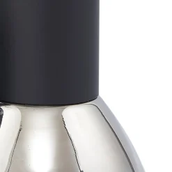 Lindby Pendura væglampe, Ø 9 cm, sort, glas