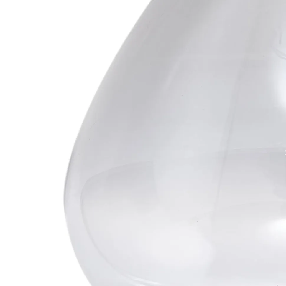 Lindby Pendura væglampe, Ø 15 cm, sort, glas