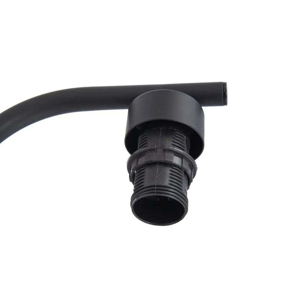 Lindby Pendura væglampe, Ø 15 cm, sort, glas