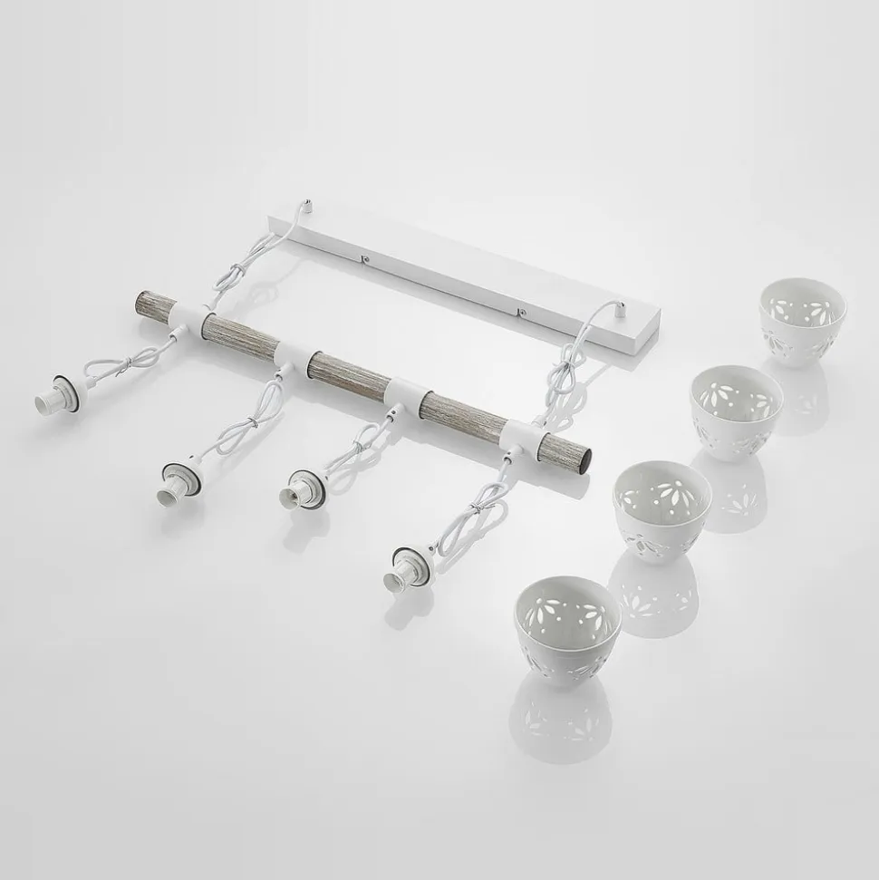 Lindby Pimana pendellampe, 4 lyskilder