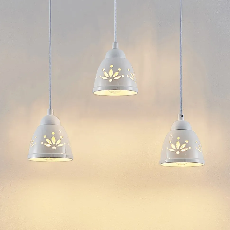 Lindby Pimana pendellampe, 3 lyskilder