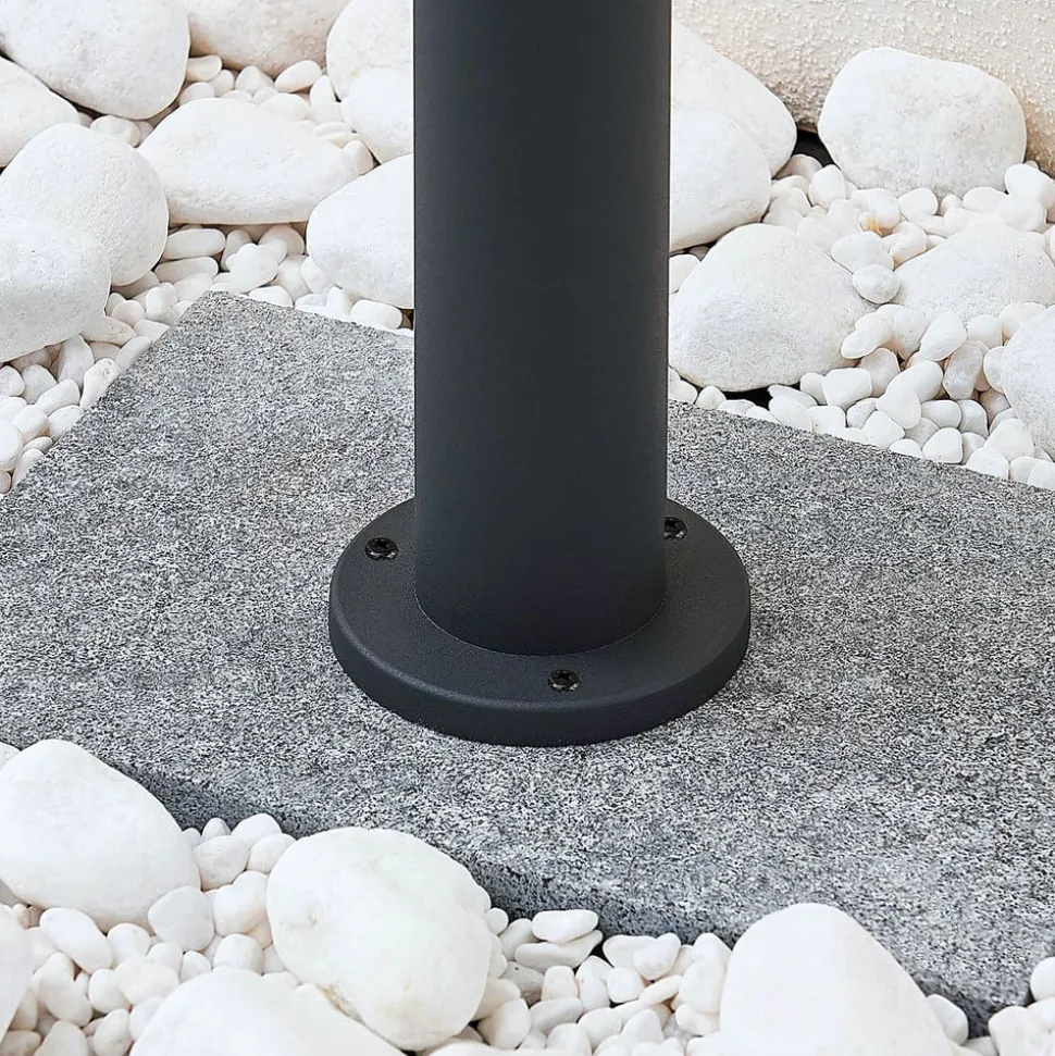 Lindby pullert Alvaro, antracit, 60 cm, IP44, E27