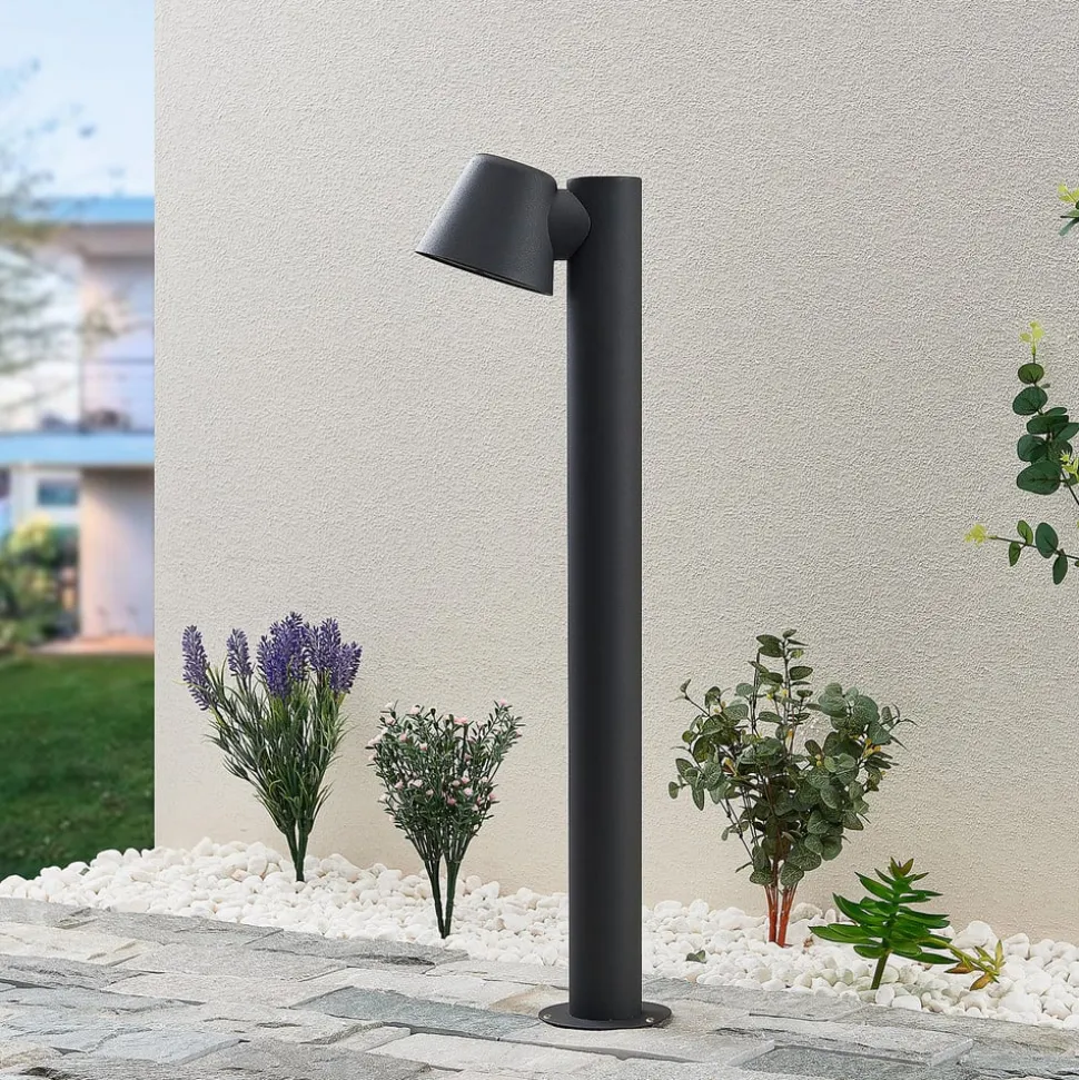 Lindby pullert Ileyna, antracit, metal, 70 cm