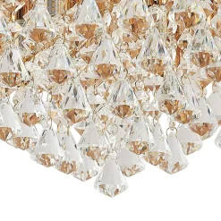 Lindby Rimedia loftlampe, guld, 55 cm
