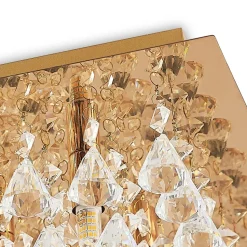 Lindby Rimedia loftlampe, guld, 55 cm