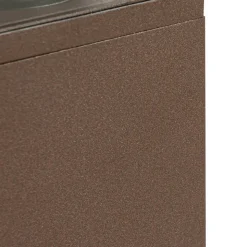 Lindby Robigus sokkellampe, rustfarvet, aluminium