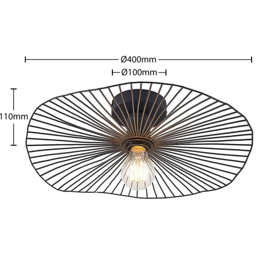 Lindby Ruota loftlampe af metal