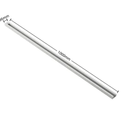 Lindby skinnesystem Linaro, GU10, 4 lyskilder, hvid, Ø 9 cm