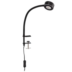 Lindby skruetvingelampe Jyla, sort, 2.700 K, GX53