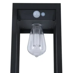 Lindby Smart LED solvægslampe Enea, sensor, CCT, RGB, Tuya