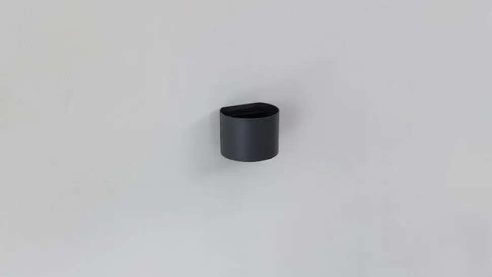 Lindby Smart LED udendørs væglampe Dara grå rund CCT RGB Tuya