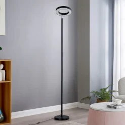 Lindby Smart LED-gulvlampe Cilian, RGBW, CCT, ZigBee, Hue