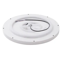 Lindby Smart LED-loftslampe Denora, hvid, RGB, CCT, Tuya