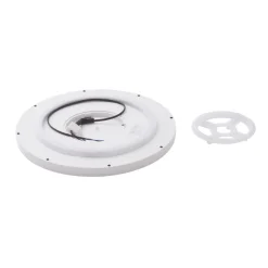Lindby Smart LED-loftslampe Denora, hvid, RGB, CCT, Tuya