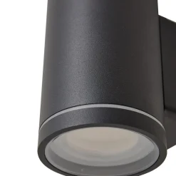 Lindby Smart udendørs LED-væglampe Valtin CCT RGB Tuya IP54