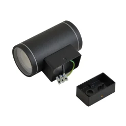 Lindby Smart udendørs LED-væglampe Valtin CCT RGB Tuya IP54