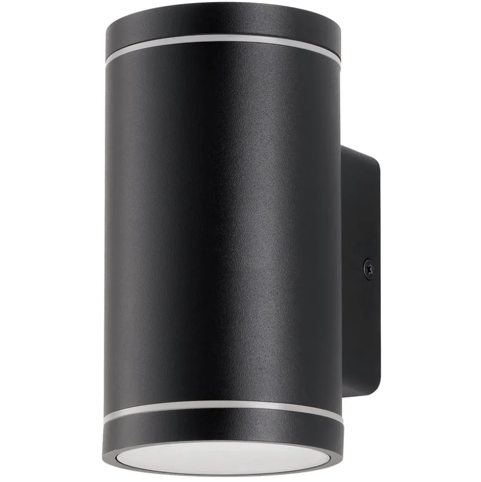 Lindby Smart udendørs LED-væglampe Valtin CCT RGB Tuya IP54