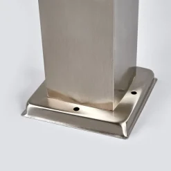 Lindby sokkelampe Lorian, 45 cm, stål, IP44, E27