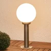 Lindby sokkelampe Vedran, højde 45 cm, PMMA, stål