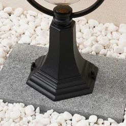 Lindby sokkellampe Clint, 53 cm, metal, saltvandsresistent, E27