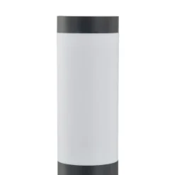 Lindby sokkellampe Statius, højde 45 cm, antracit, stål