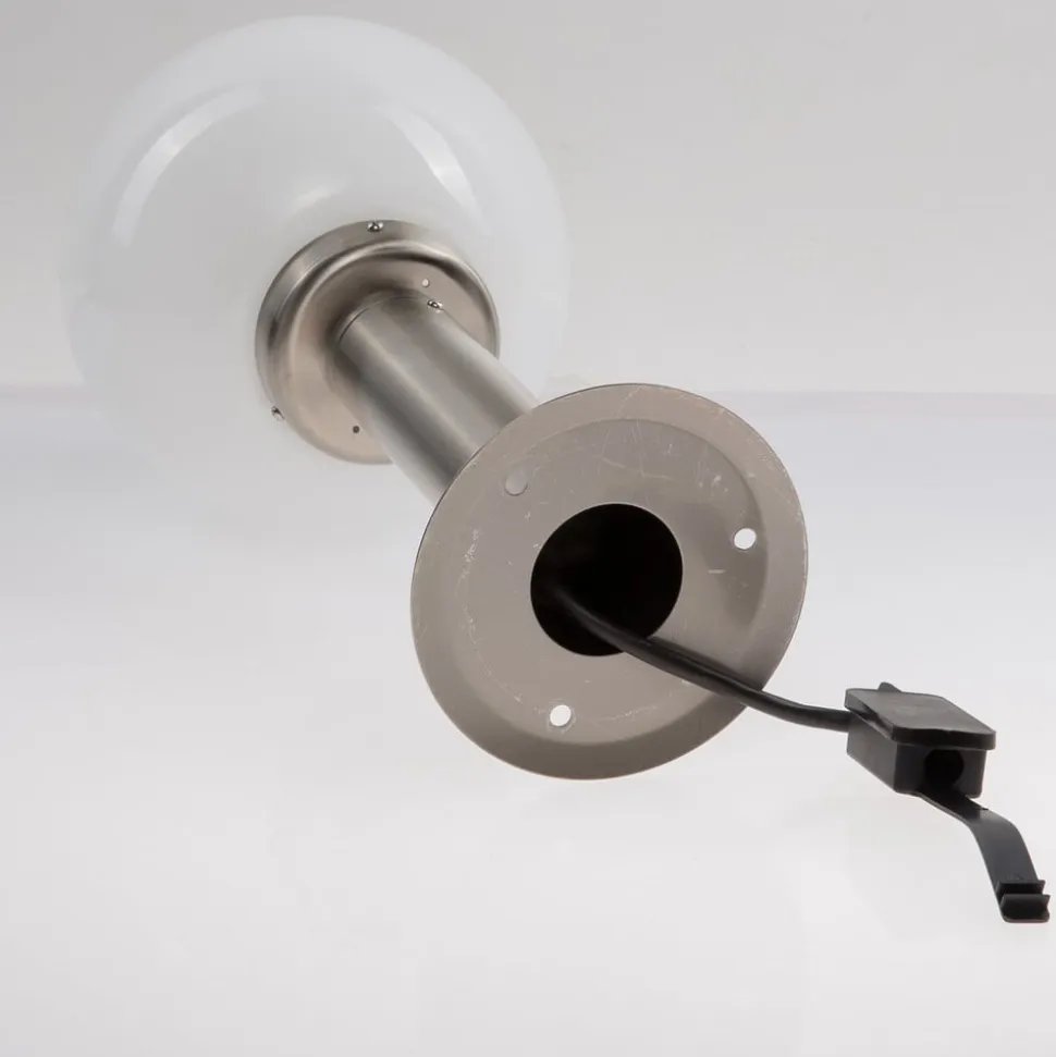 Lindby sokkellampe Vedran, 45 cm, stål, sensor