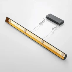 Lindby Solvina LED-hængelampe til spisebord aflang