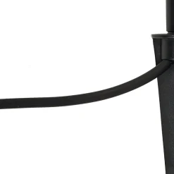 Lindby Sorvete lampe med jordspyd, sort, metal, højde 62 cm