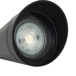 Lindby Sorvete lampe med jordspyd, sort, metal, højde 62 cm