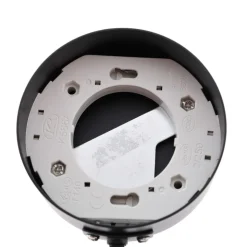 Lindby spotlight Jyla, sort, linse, 3.000 K, 3-lys, GX53
