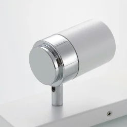 Lindby spotlight Kardo, 3 lyskilder, hvid, metal, IP44