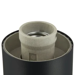 Lindby Statius vejlampe, antracit/opal, jern, 100 cm