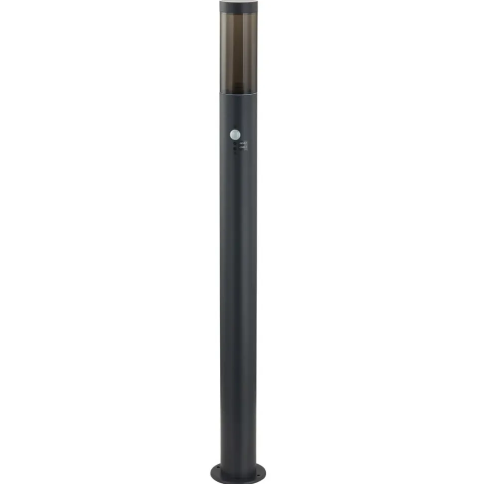 Lindby Statius vejlampe, antracit, jern, sensor