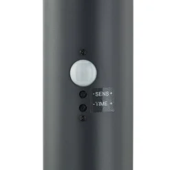 Lindby Statius vejlampe, antracit, jern, sensor