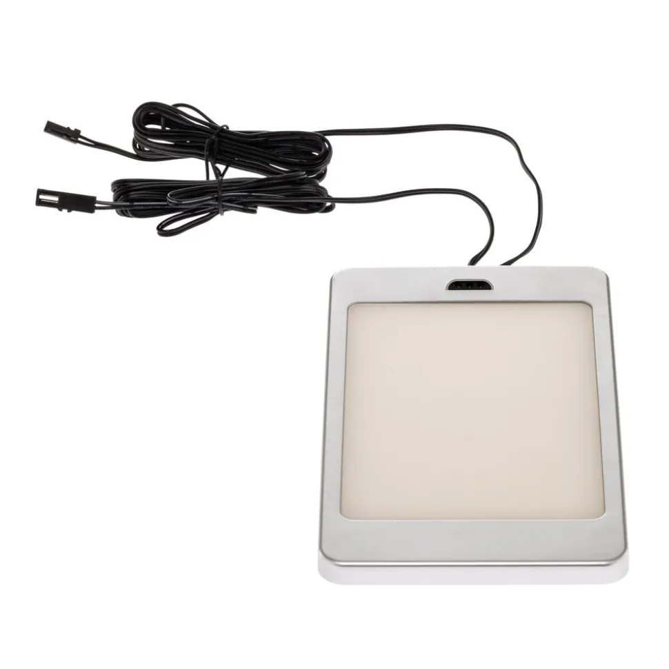 Lindby Svela LED-underskabsbelysning, 3 stk sølv