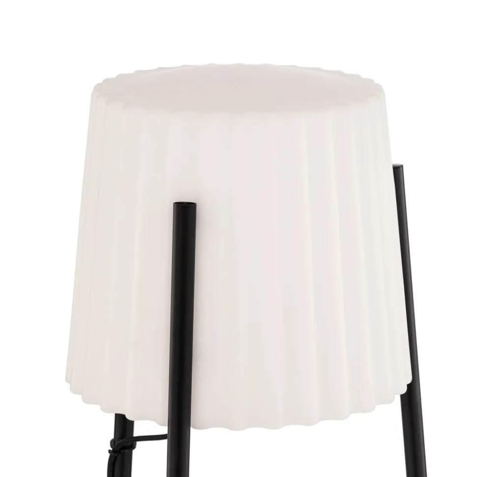 Lindby terrasselampe Jaimy, 148 cm, stativ, aluminium