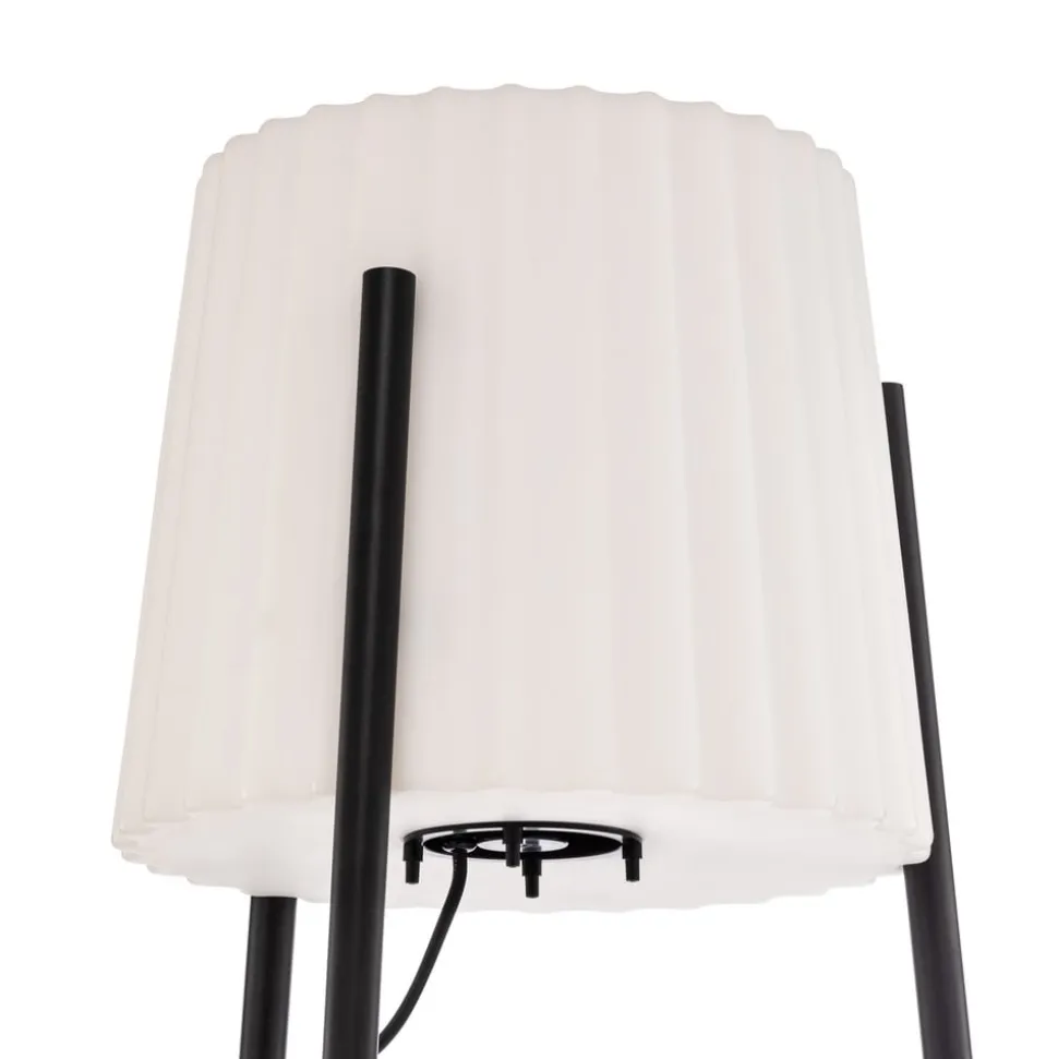 Lindby terrasselampe Jaimy, 148 cm, stativ, aluminium